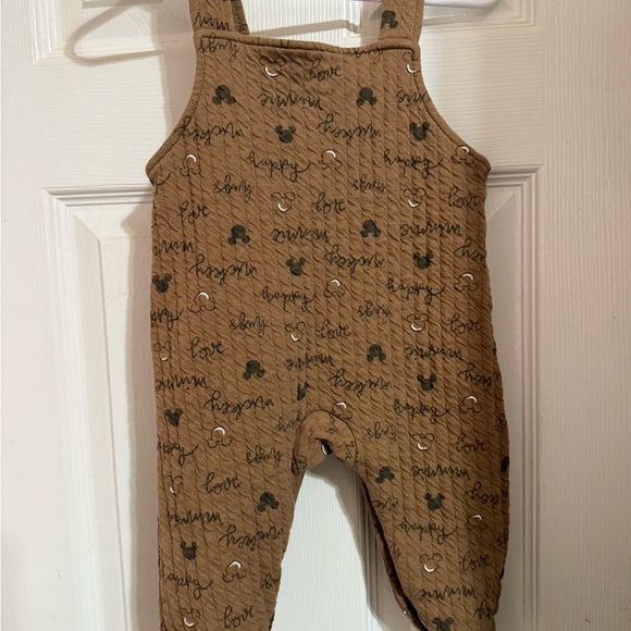 Disney Baby Mickey Mouse Quilted Overalls - Picture 5 of 7
